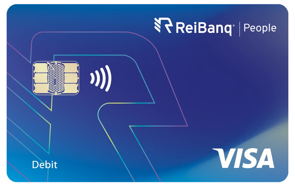 Reibanq card, front